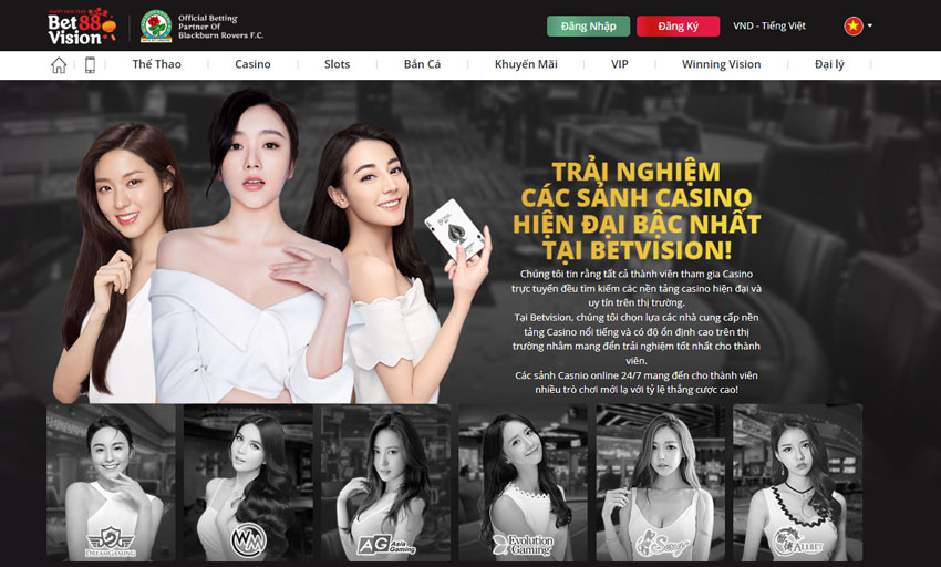 Casino trực tuyến Betvision